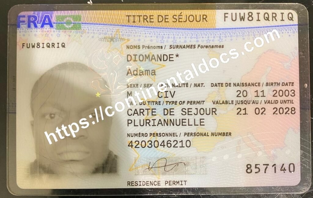 french residence permit. Buy French Residence permit. obtain french residence permit.