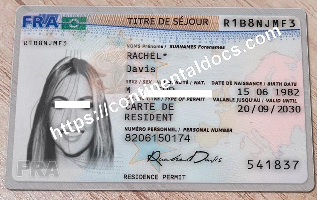 french residence permit. Buy French Residence permit. obtain french residence permit.