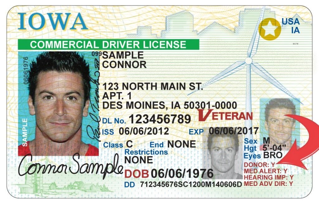 iowa driver's license