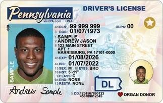 Pennsylvania driver’s license