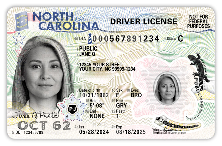 North Carolina driver's license