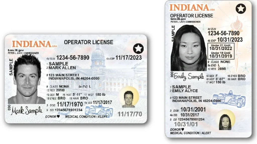 Indiana Driver’s License