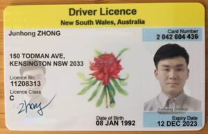 Buy new south wales driving licence