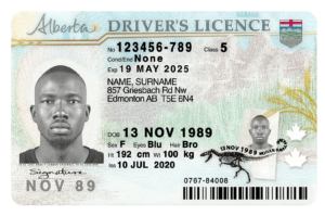 Alberta driver's license