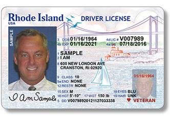 Rhode Island Driver's License