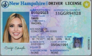 new hampshire driver's license