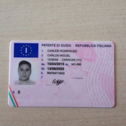 How to Buy Fake Italian Driving License Online