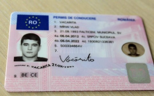 Buy Fake Romanian Driving License
